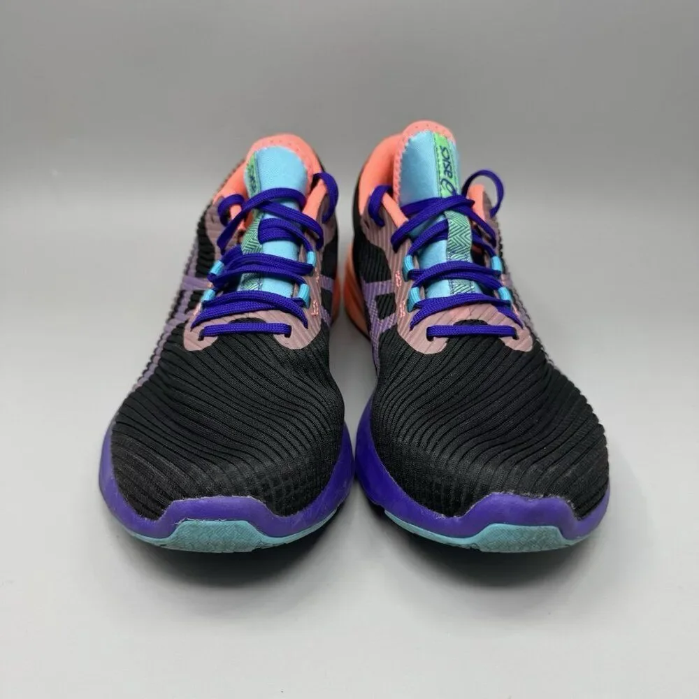 Asics Versablast Women’s Size 11 Black Coral Purple Running Shoes 1012A985
